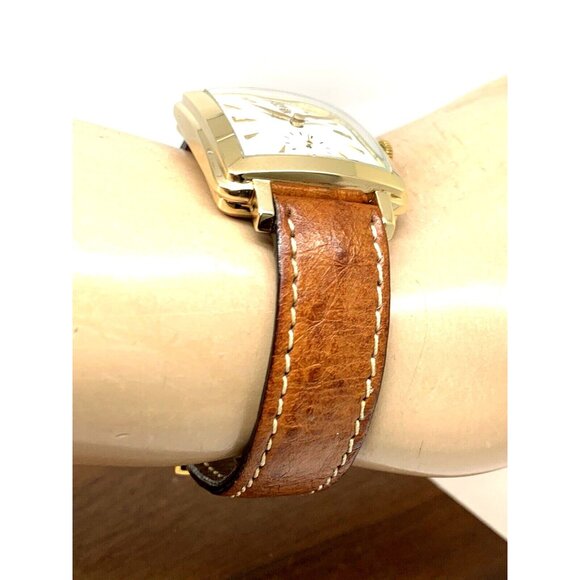 Rolex Precision 4645 Watch Vintage Swiss Automatic 14k Gold Case White Dial 31mm - Picture 14 of 16